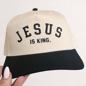 **NWT**  JESUS IS KING Baseball Cap